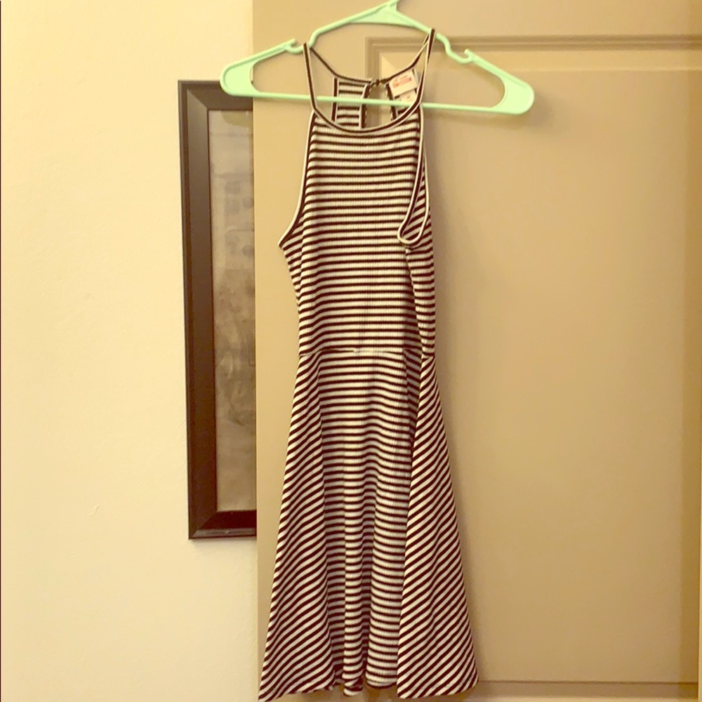 Black & White Striped Summer Dress